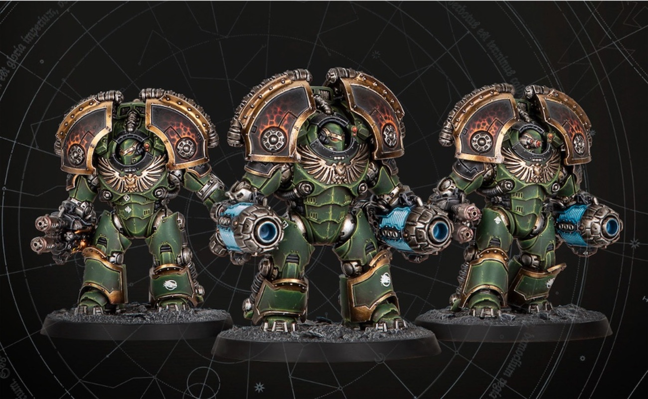 ホルスヘレシー】サタナインターミネイターの組立色々 - たるいの