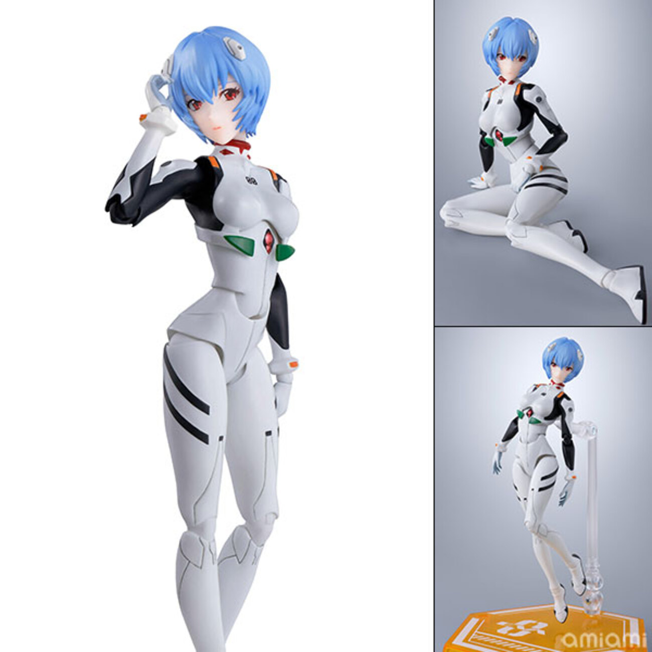 ヱヴァンゲリヲン新劇場版】S.H.フィギュアーツ『綾波レイ』可動 
