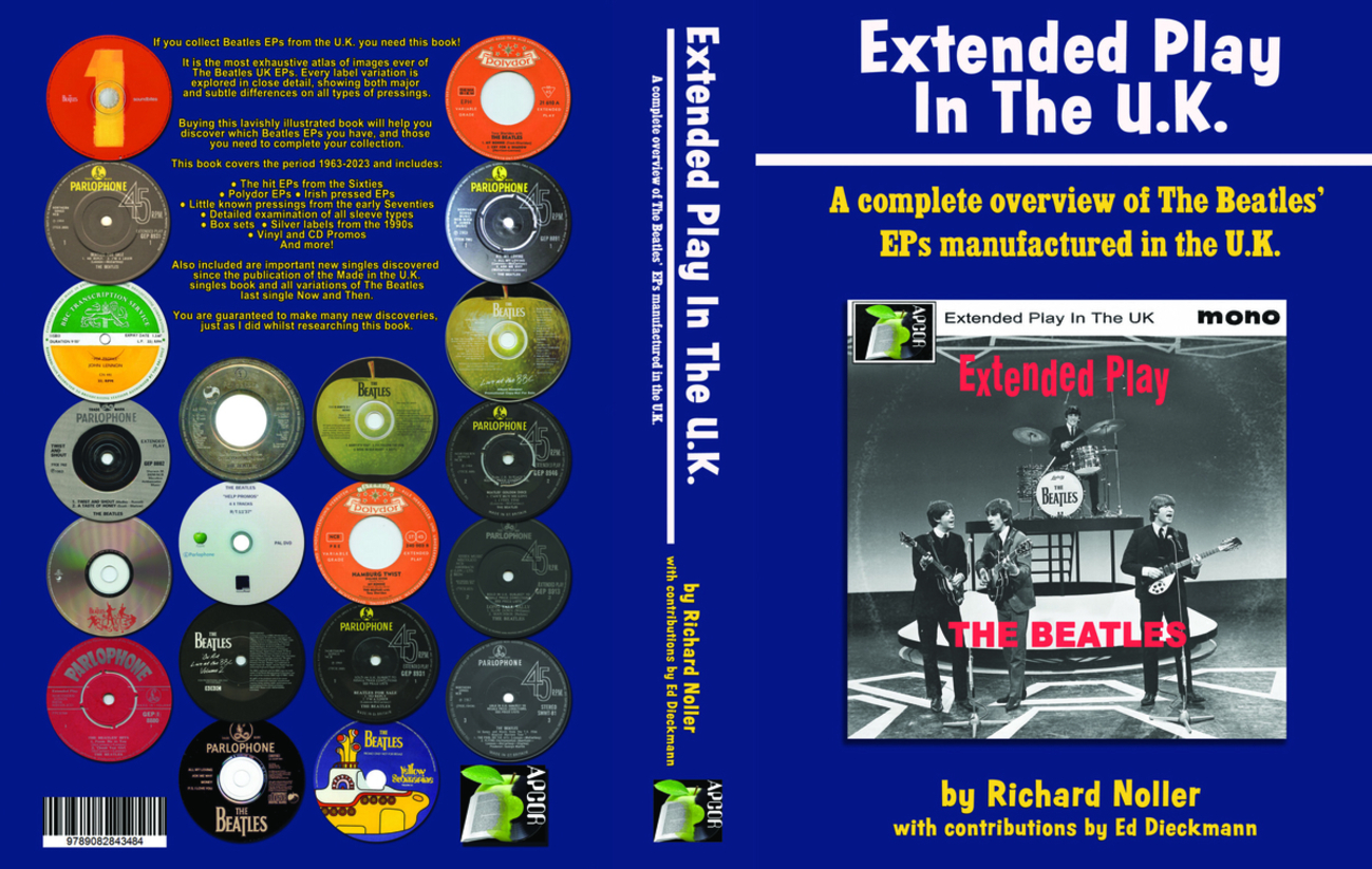 ビートルズ UK盤レーベルガイド本 Richard Nollerの新刊 「Extended 