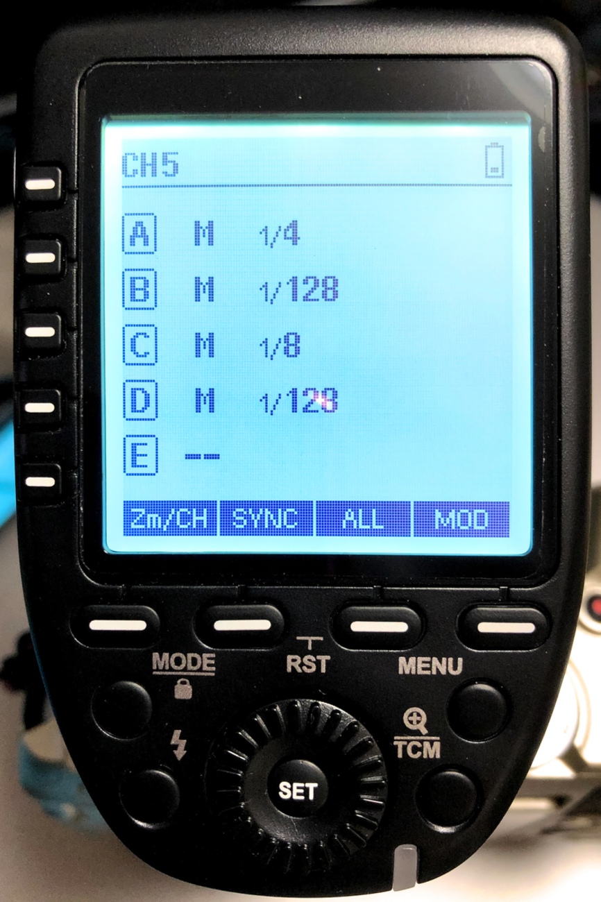 一度だけ使用 Godox XproC Canon用 フラッシュトリガー