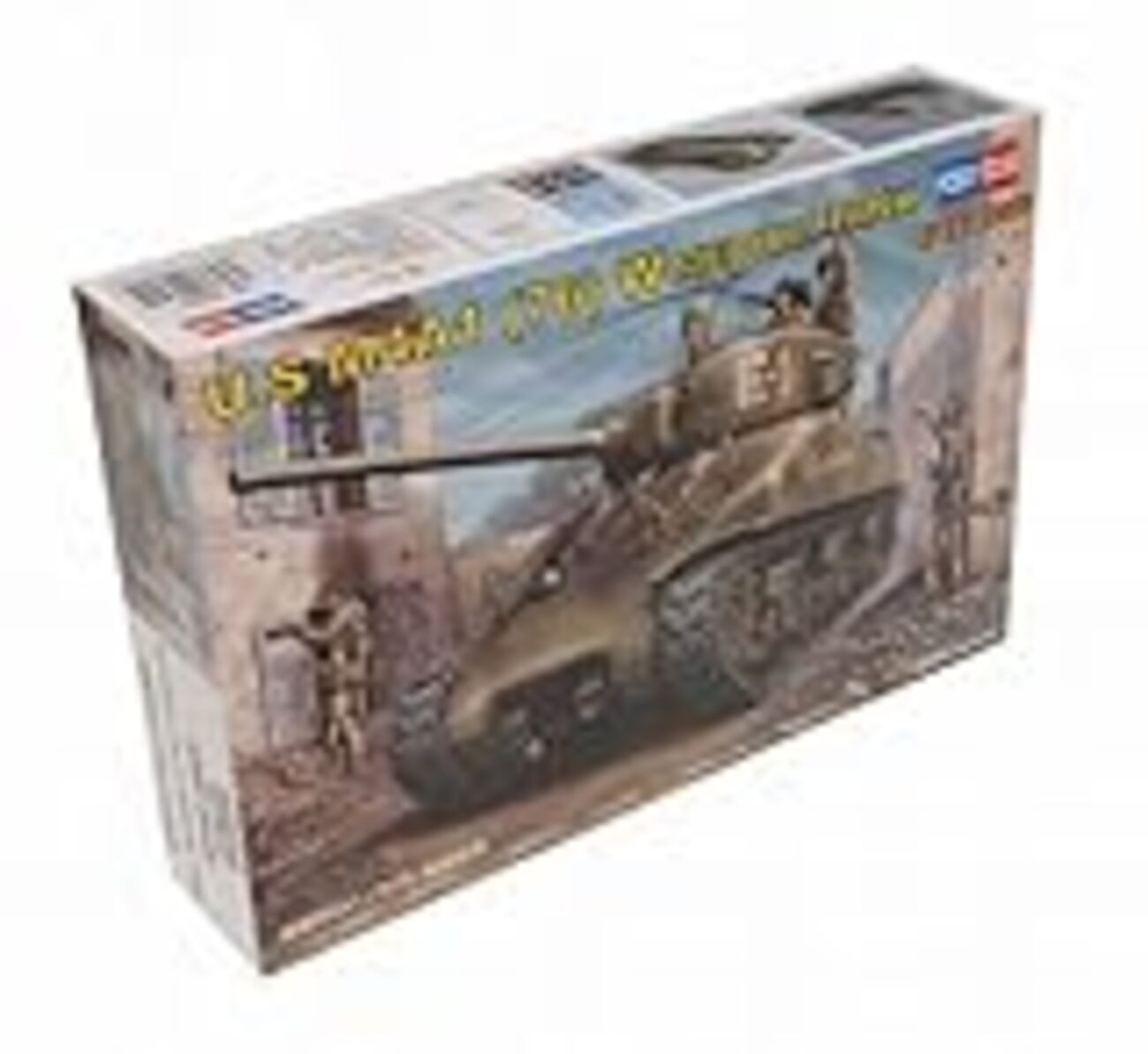 その4 完成へ？）ホビーボス M4A1 シャーマン戦車76mm砲塔載型
