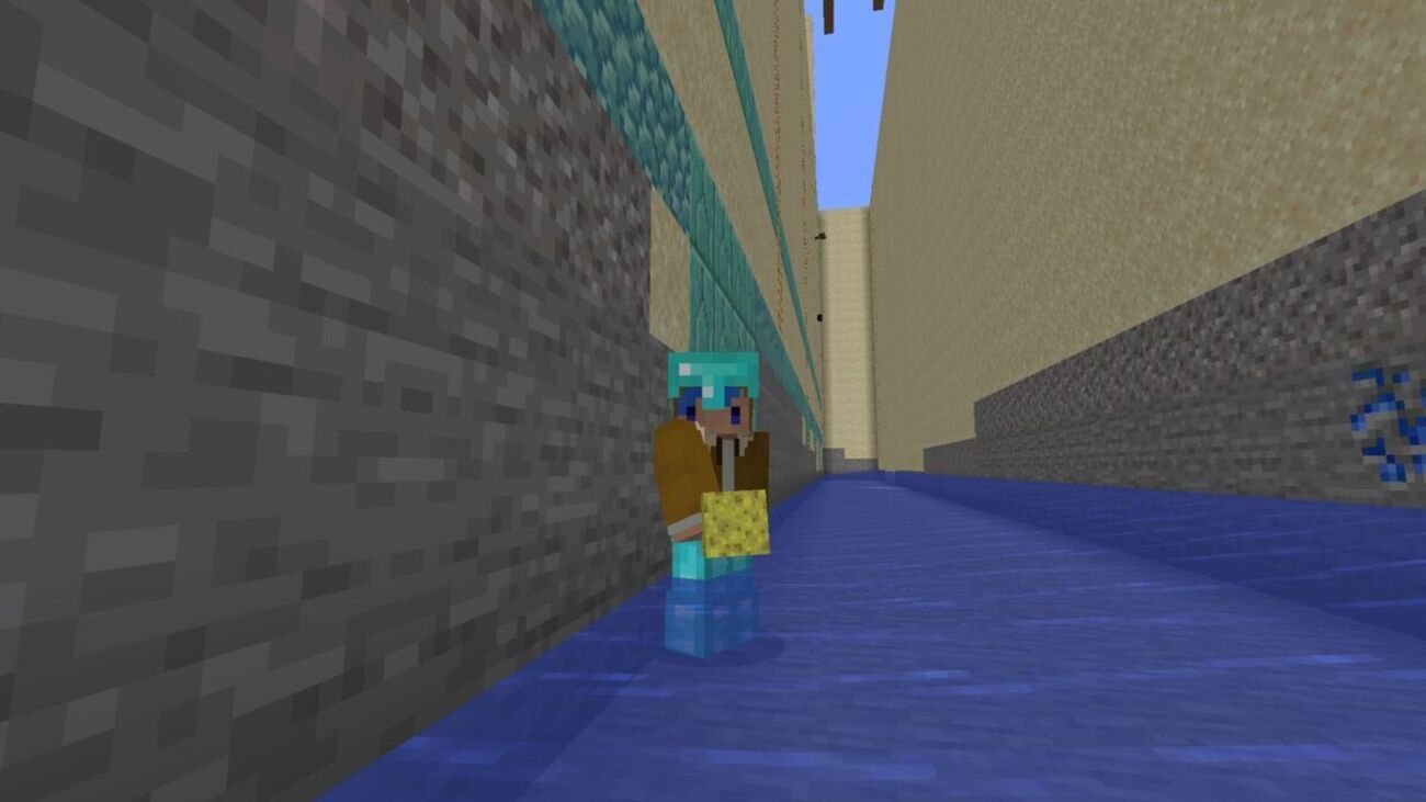 マイクラ】〔作業〕海底神殿水抜き - フィンのゲームブログ