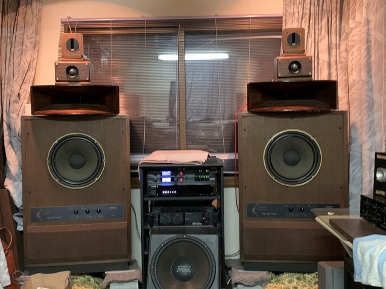 販売買付 Tannoy タンノイ 385A ネットワークペア。動作品 【公式通販】