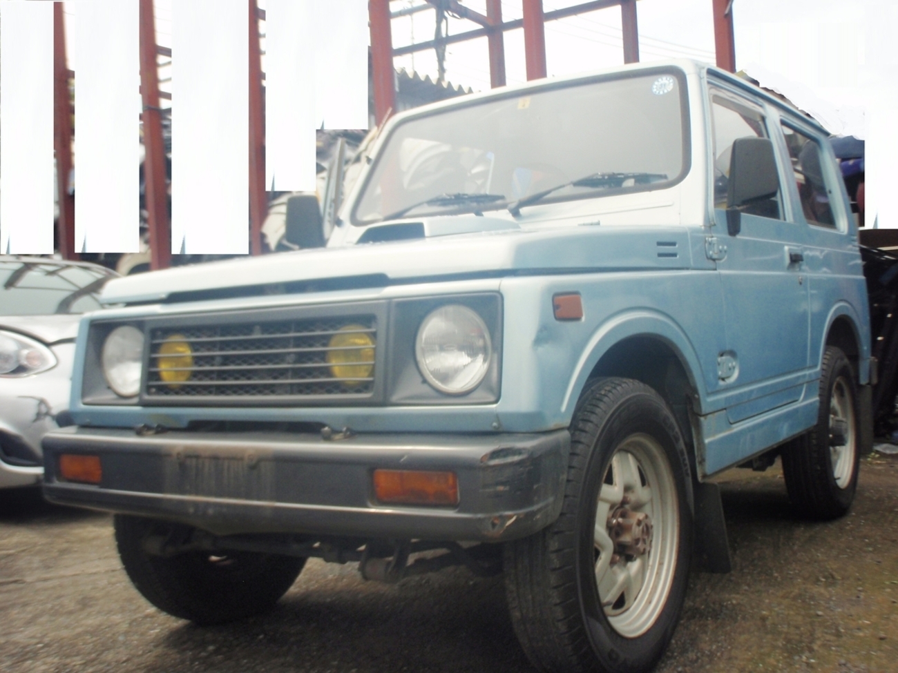 ジムニー JA11V 社外部品多数 部品取り車両 中古 部品取り車