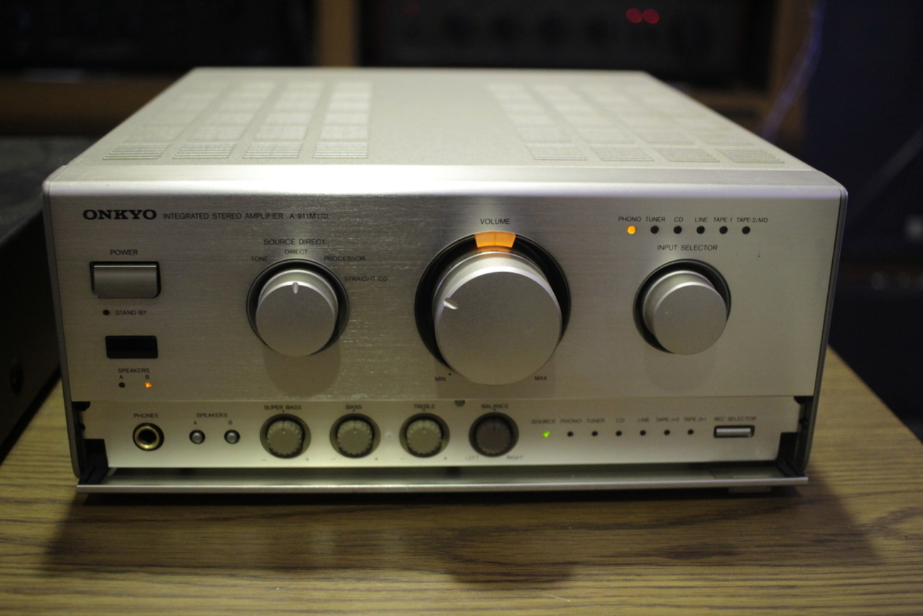 ONKYO A-911MLTD プリメインアンプ ミニコンポサイズの実力機 - 音遊び