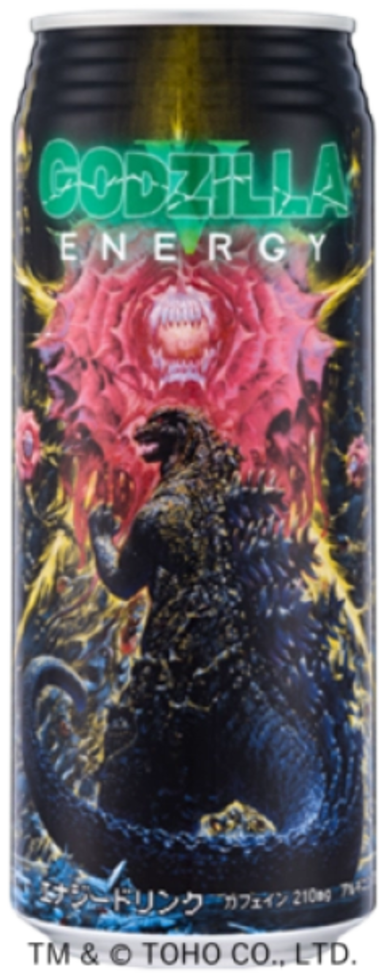カフェイン210mg！“怪獣王”クラスのエナジードリンク「GODZILLA ENERGY