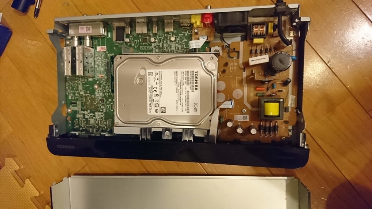 全録レコーダー『東芝D-M430』が不調!?( ;∀;) ⇒ HDD換装で復活 
