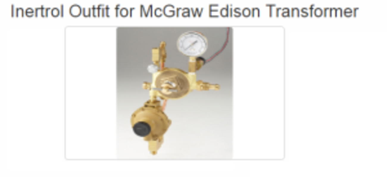 Know More about Inertrol Outfit for McGraw Edison Transformer - JTC ...
