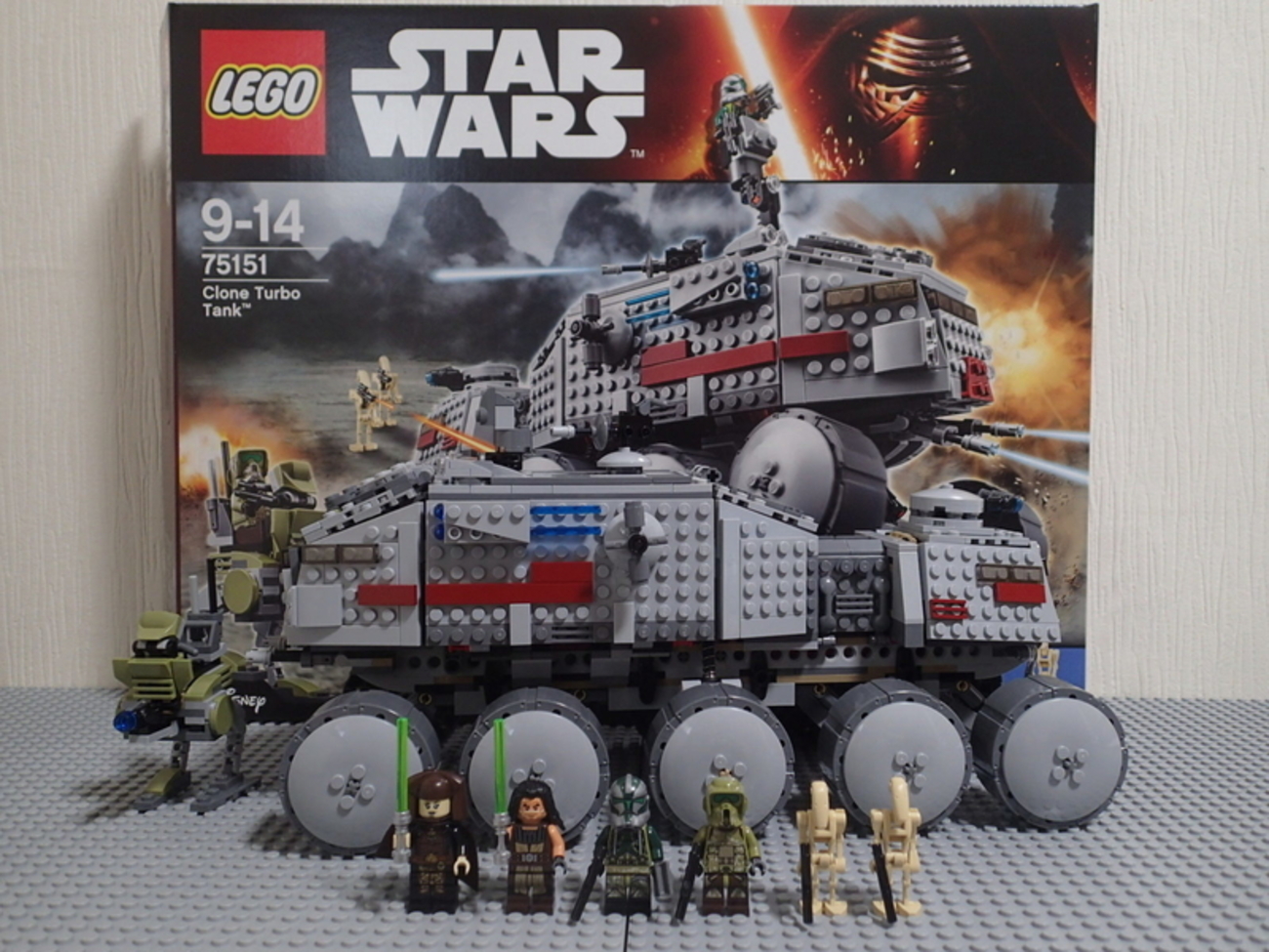 LEGO STARWARS 75151 クローン・ターボ・タンク レビュー 