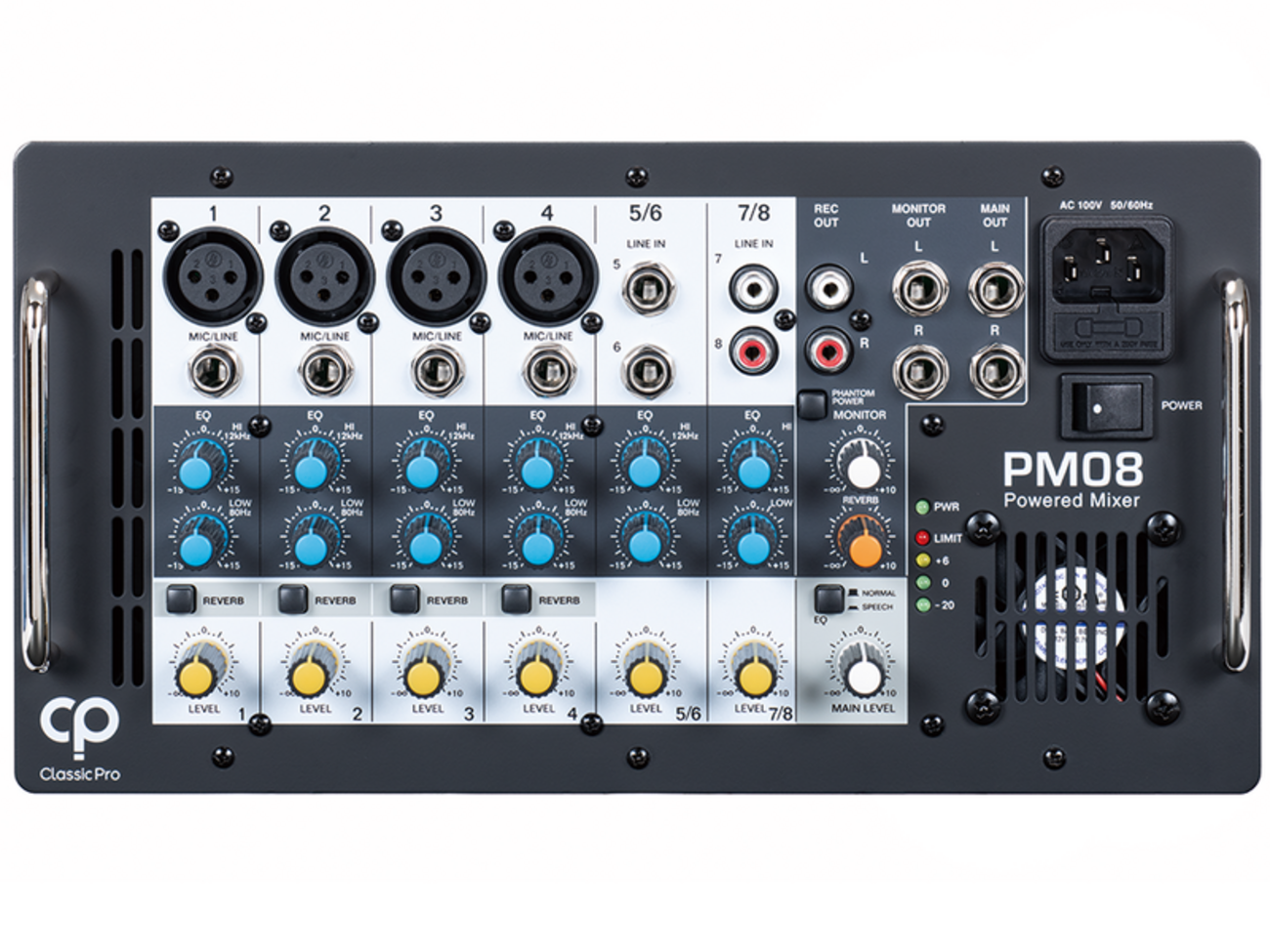 CLASSIC PRO PM08」製品レビュー：軽量＆コンパクト200W×2の出力を 