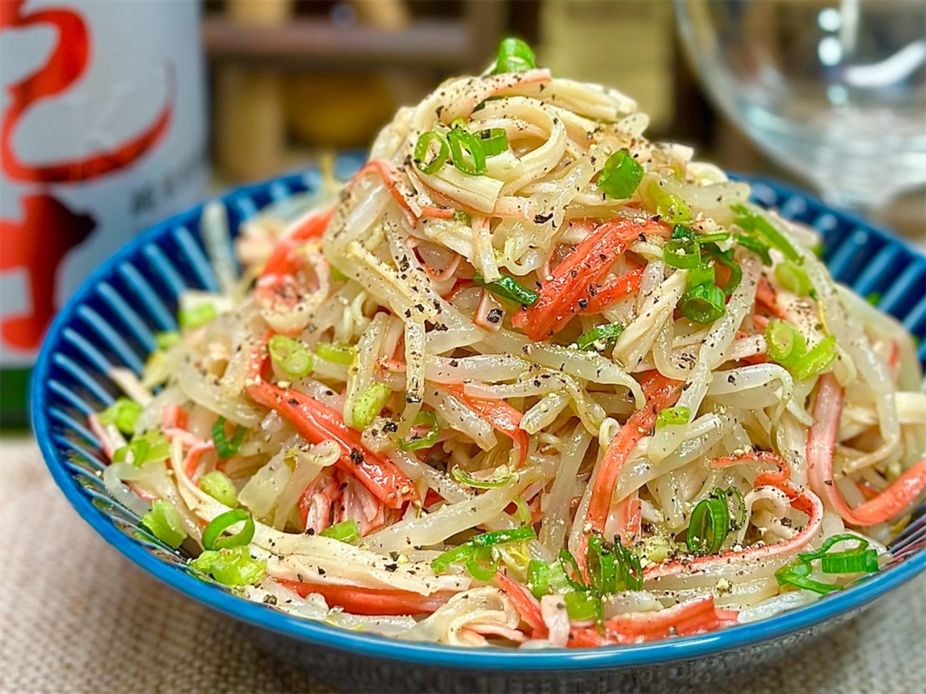 レシピ】カニカマともやしのやみつき中華風サラダ - しにゃごはん blog