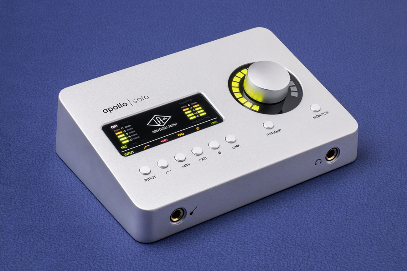 UNIVERSAL AUDIO Apollo Solo 〜10万円以内で購入できるオーディオ 