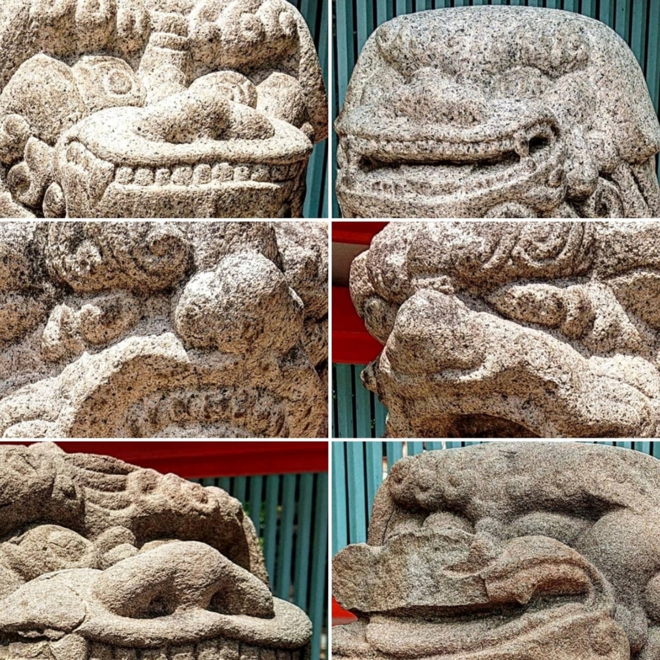 杭全神社】狛犬さんと顔面エクササイズ【大阪難読地名】 - ものづくり