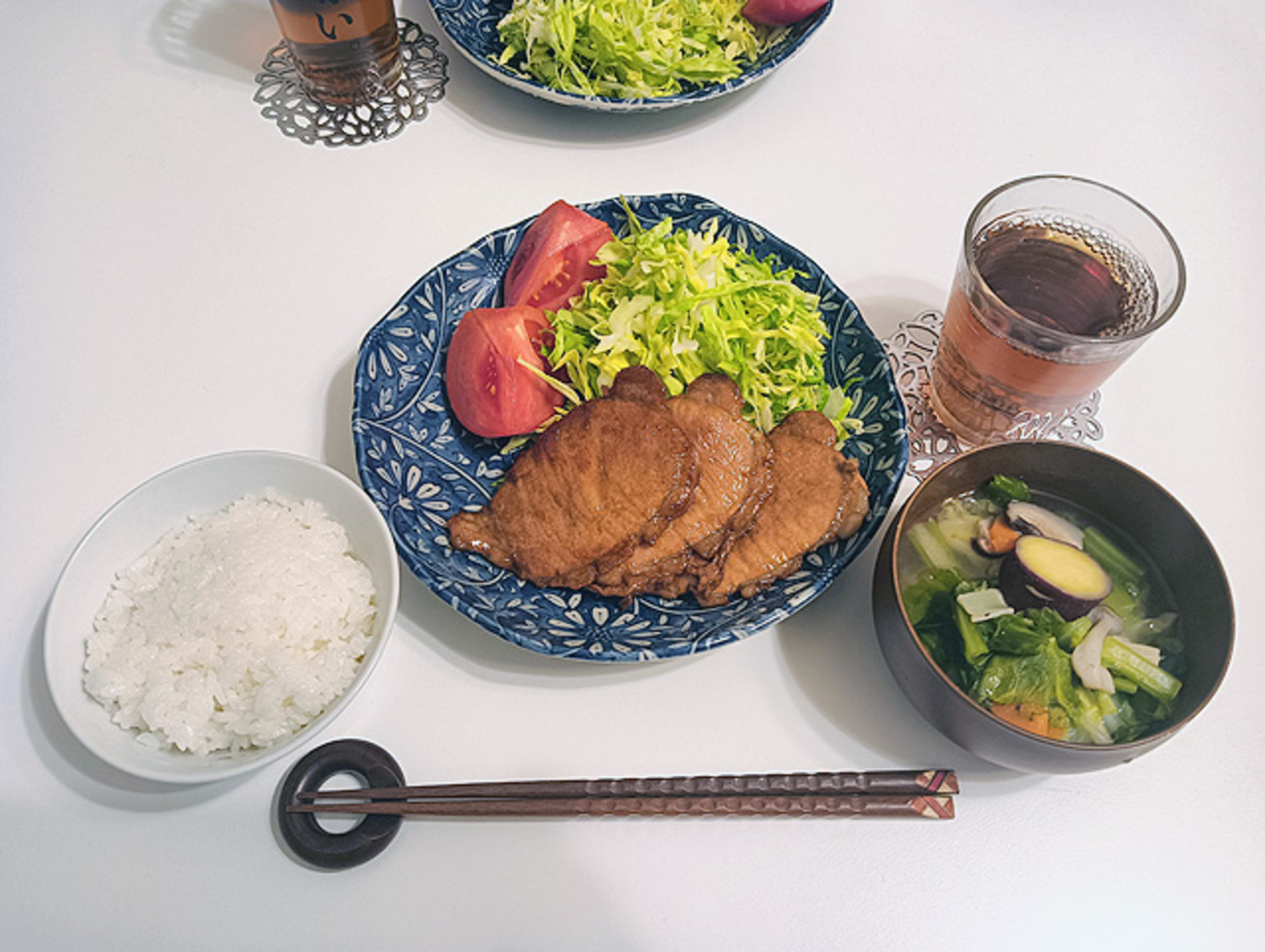 4月21日　失敗生姜焼き定食de休肝日。 - のたりといきたい。