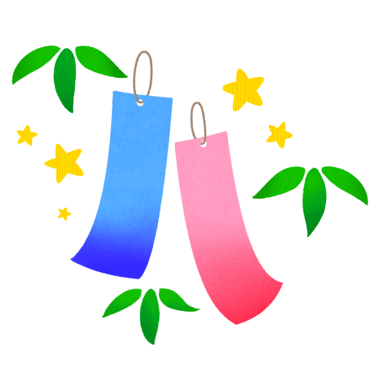  七夕のフリーイラスト素材 - 無料のイラスト素材 タダ絵 
