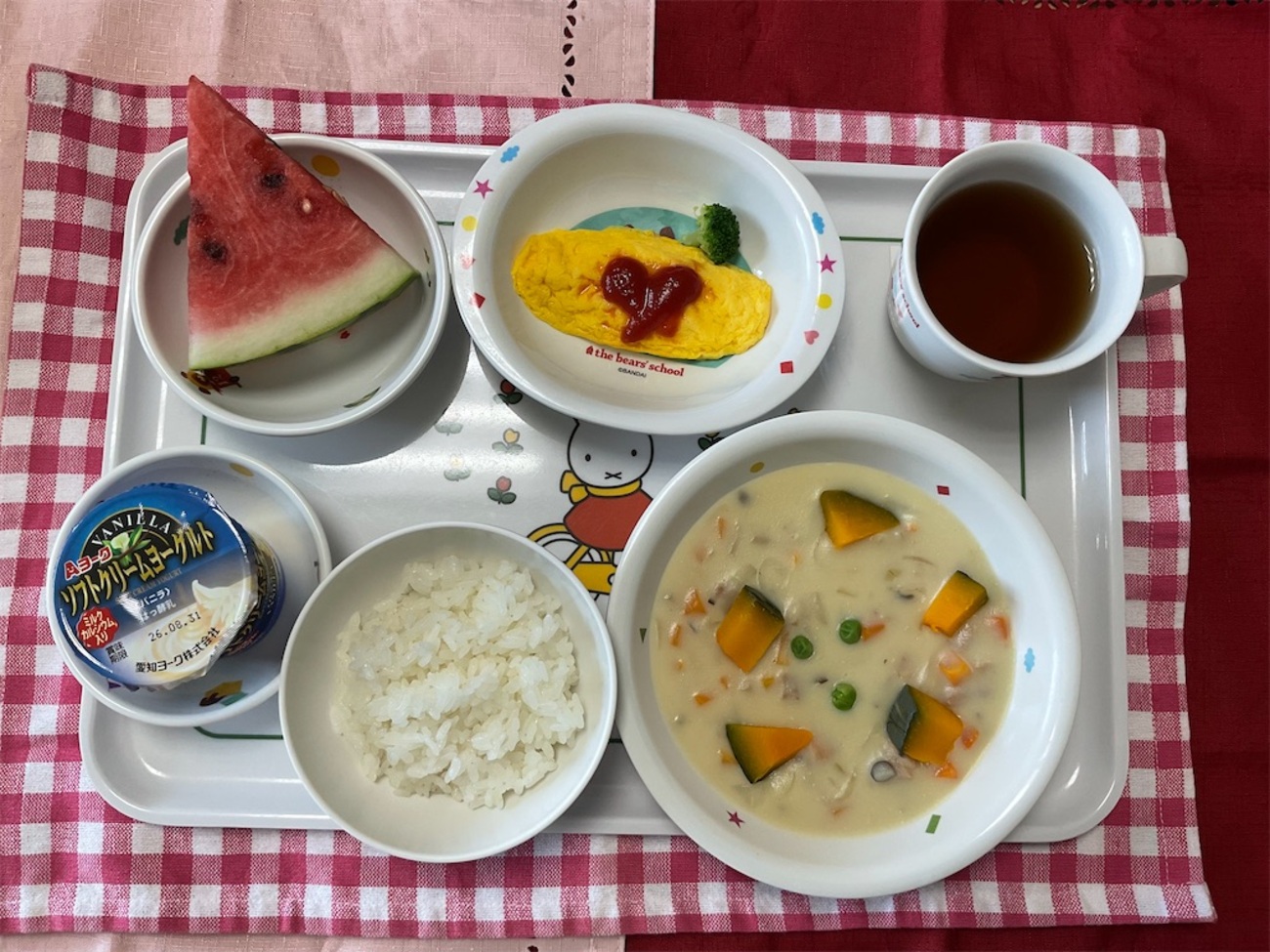 8/29(土)の給食