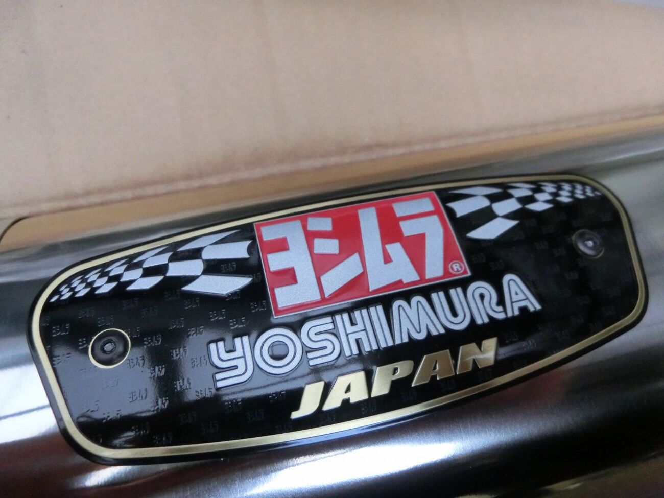 ヨシムラ｜R-77Sサイクロン│アドレス V125S/G (09-)│マフラー Slip-On R-77S サイクロン カーボンエンド EXPORT SPEC 政府認証