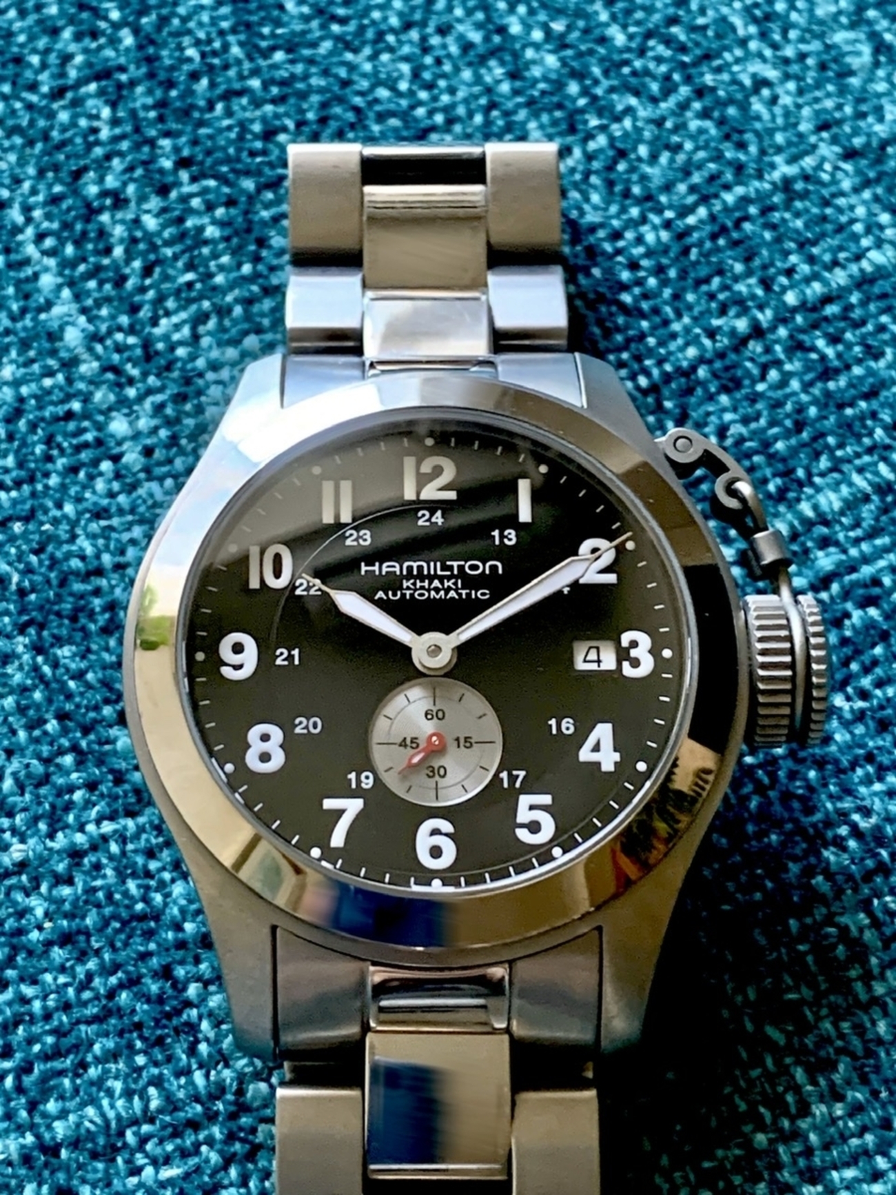 HAMILTON Khaki Navy Classic H774150 / Frogman - トケイノヲト