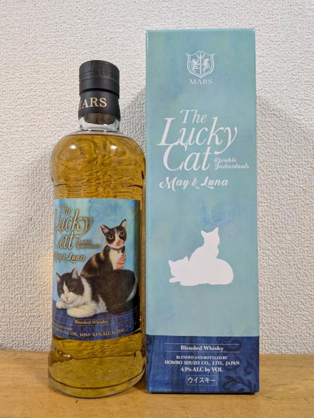 マルスウイスキーのラッキーキャット メイ＆ルナテイスティング 