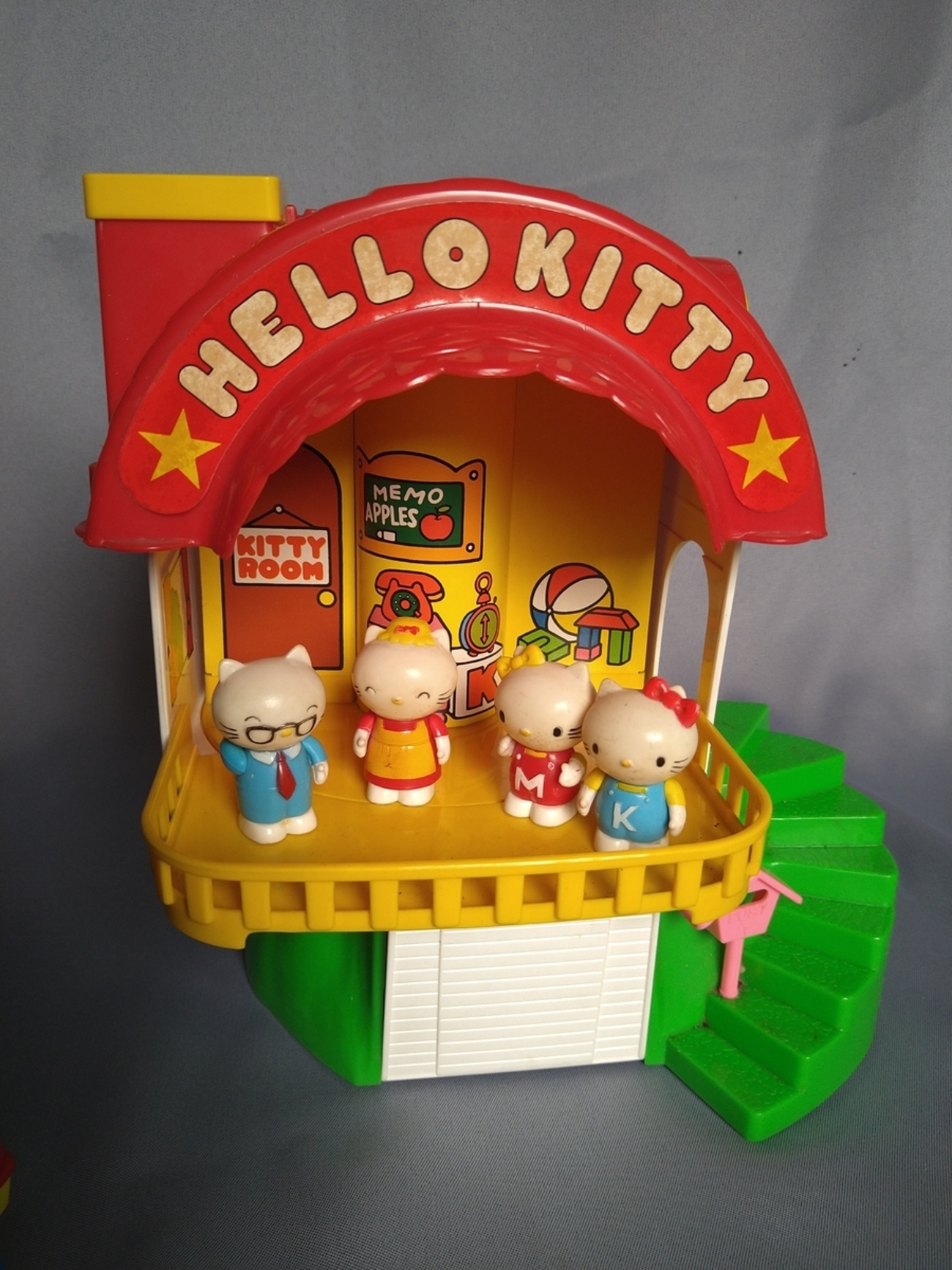 キティちゃんハウス 昭和 レトロ 昭和レトロ 当時物 ドールハウス 