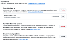 GitHub Dependabotが作る脆弱性を修正するプルリクエストをグルーピングする