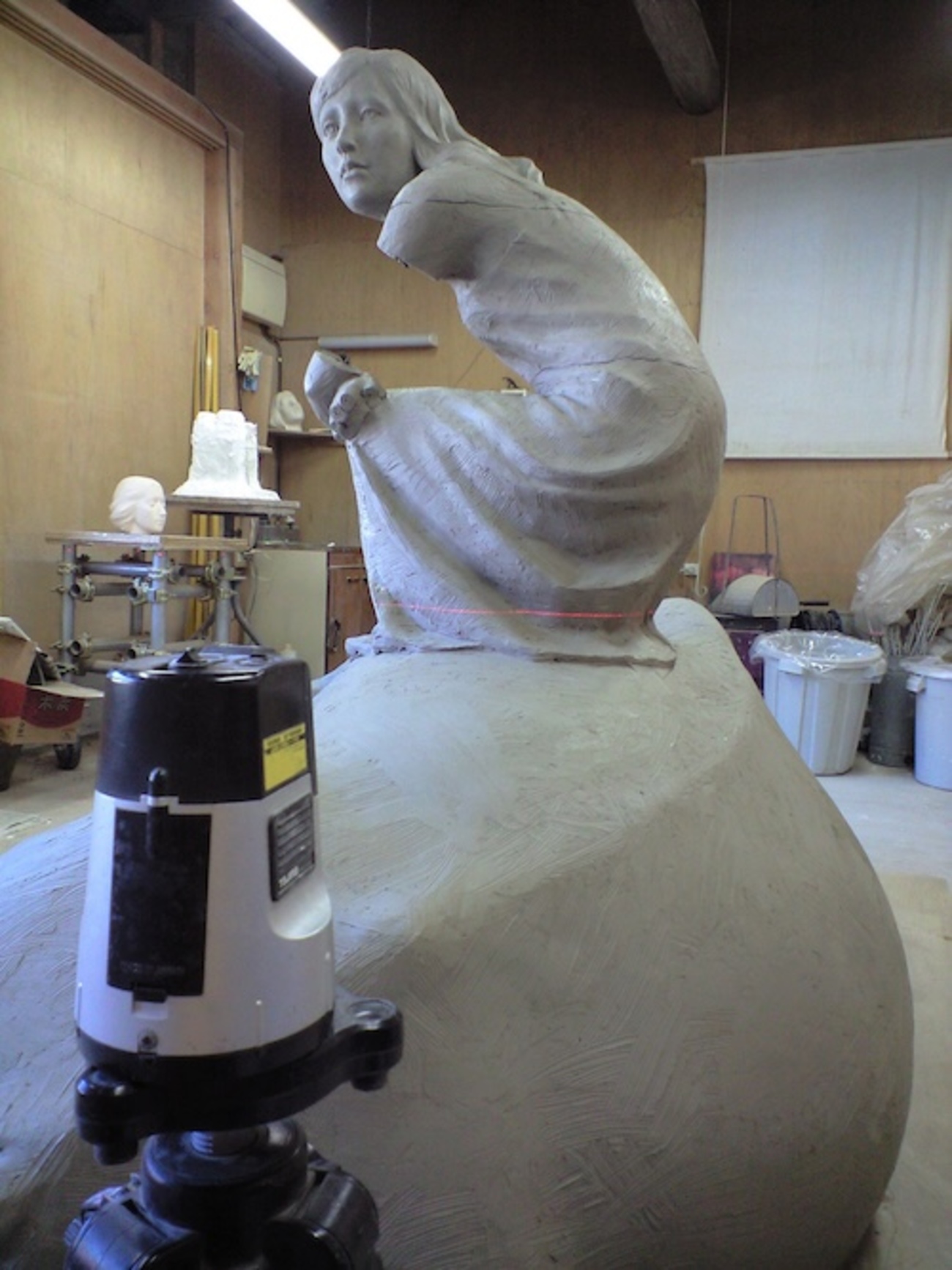 過去作品の振り返り 2 大型テラコッタ作品 型取り編 - 小川原隆太 彫刻 