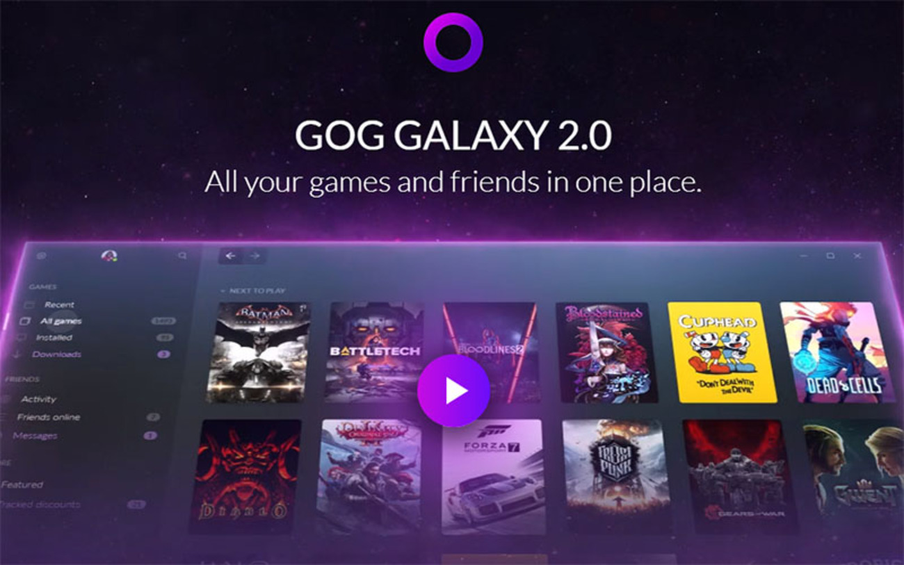 GOG.com」のゲームクライアント「GOG Galaxy」がゲーム管理に便利だった - BTO365