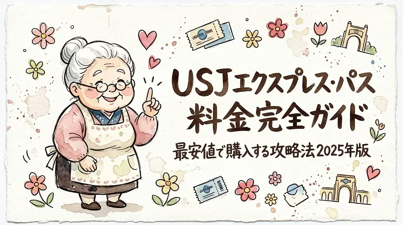 USJエクスプレス・パス料金完全ガイド：最安値で購入する攻略法2025 