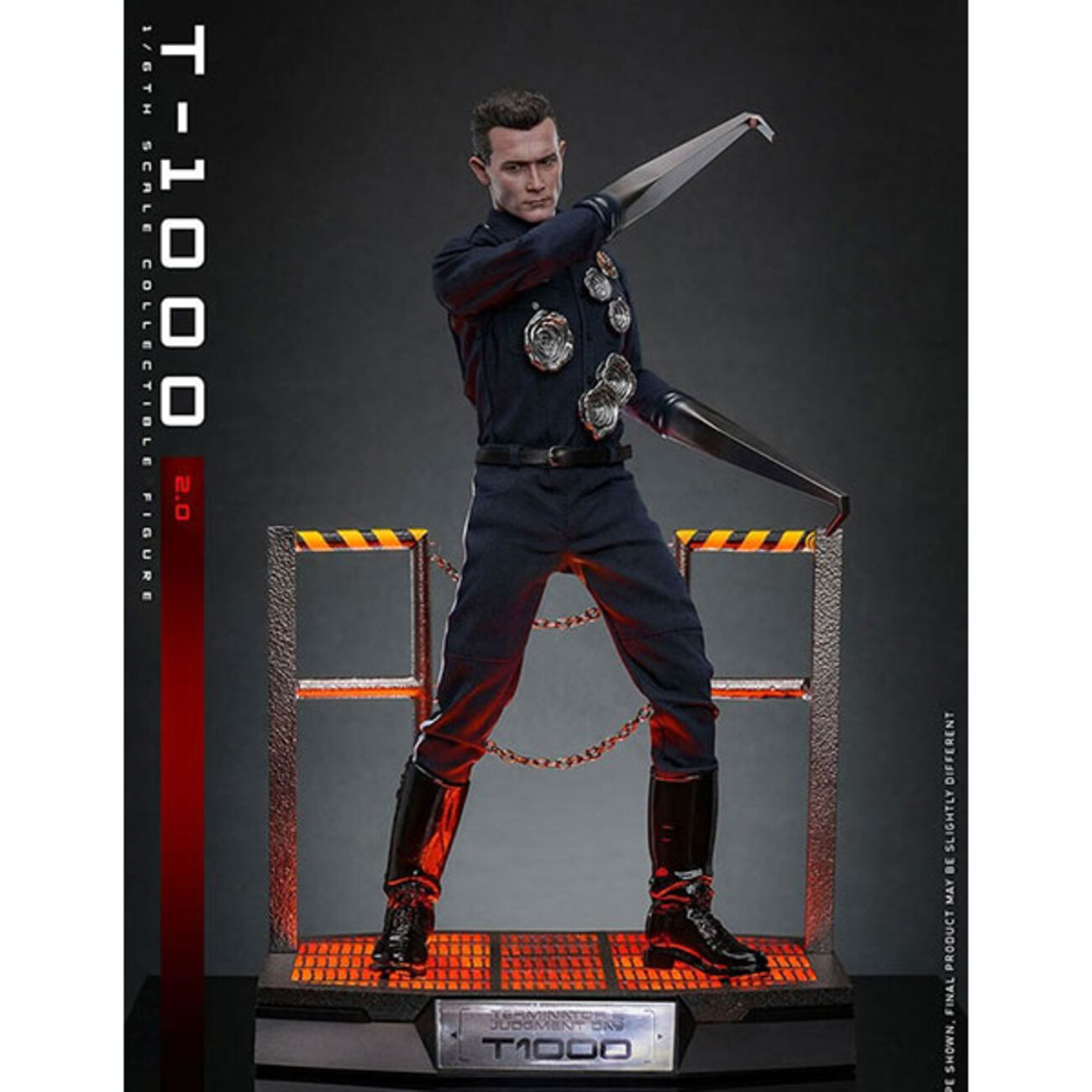 ターミネーター2】ムービーマスターピース『T-1000（2.0版）』1/6 可動 