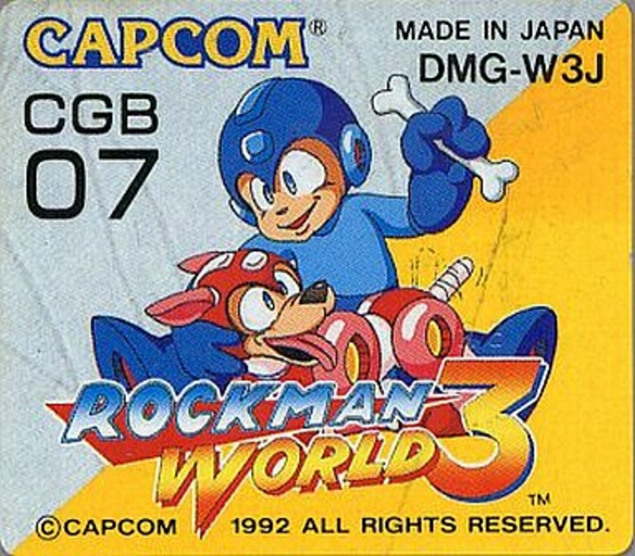 ロックマンワールド3 GB版 シリーズ屈指の難しさ 面白さもトップ