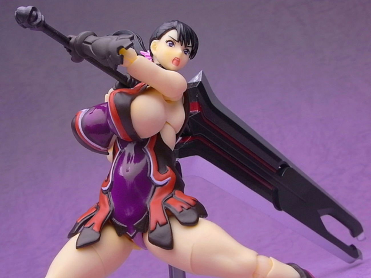 リボルテック クイーンズブレイド 武器屋 カトレア レビュー - YOの玩具箱