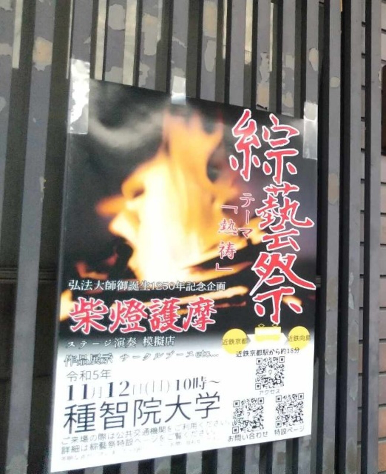 種智院大学 柴燈護摩修行 - 大森義成 滅罪生善道場 密教 善龍庵