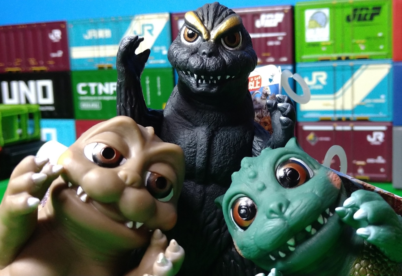 ムービーモンスターシリーズ ゴジラくん ミニラ リトル(怪獣人形劇ゴジ 
