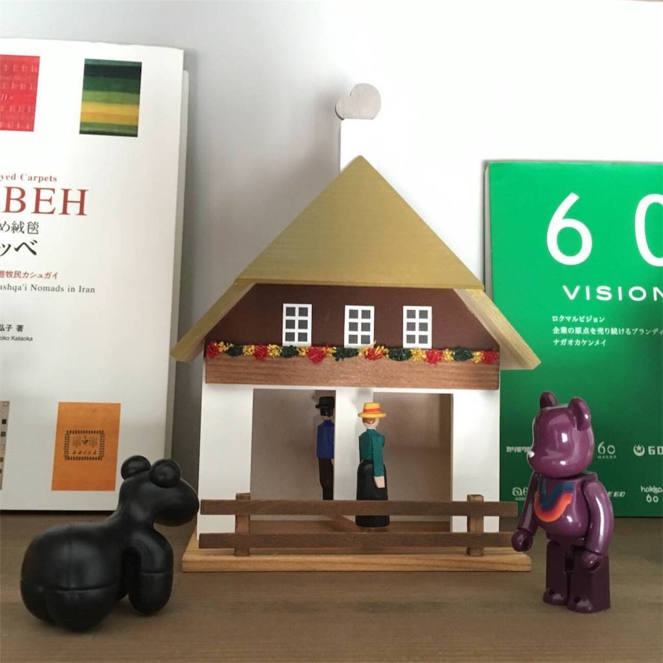 インテリアにもなるドイツの木のおもちゃ②ルタラーのびっくり湿度計