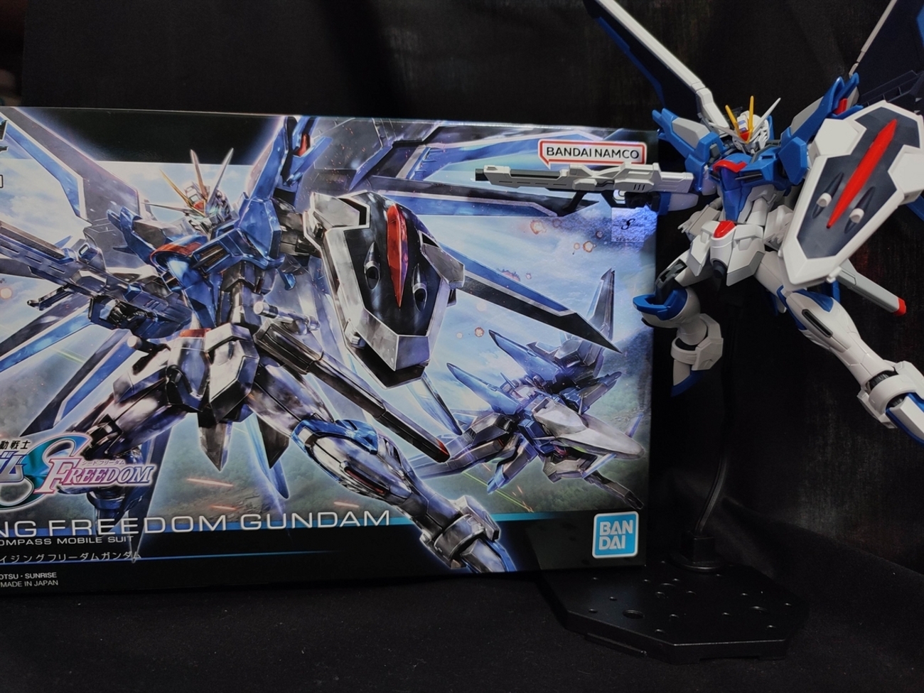 ガンプラレビュー】 HG 1/144 ライジングフリーダムガンダム 【機動