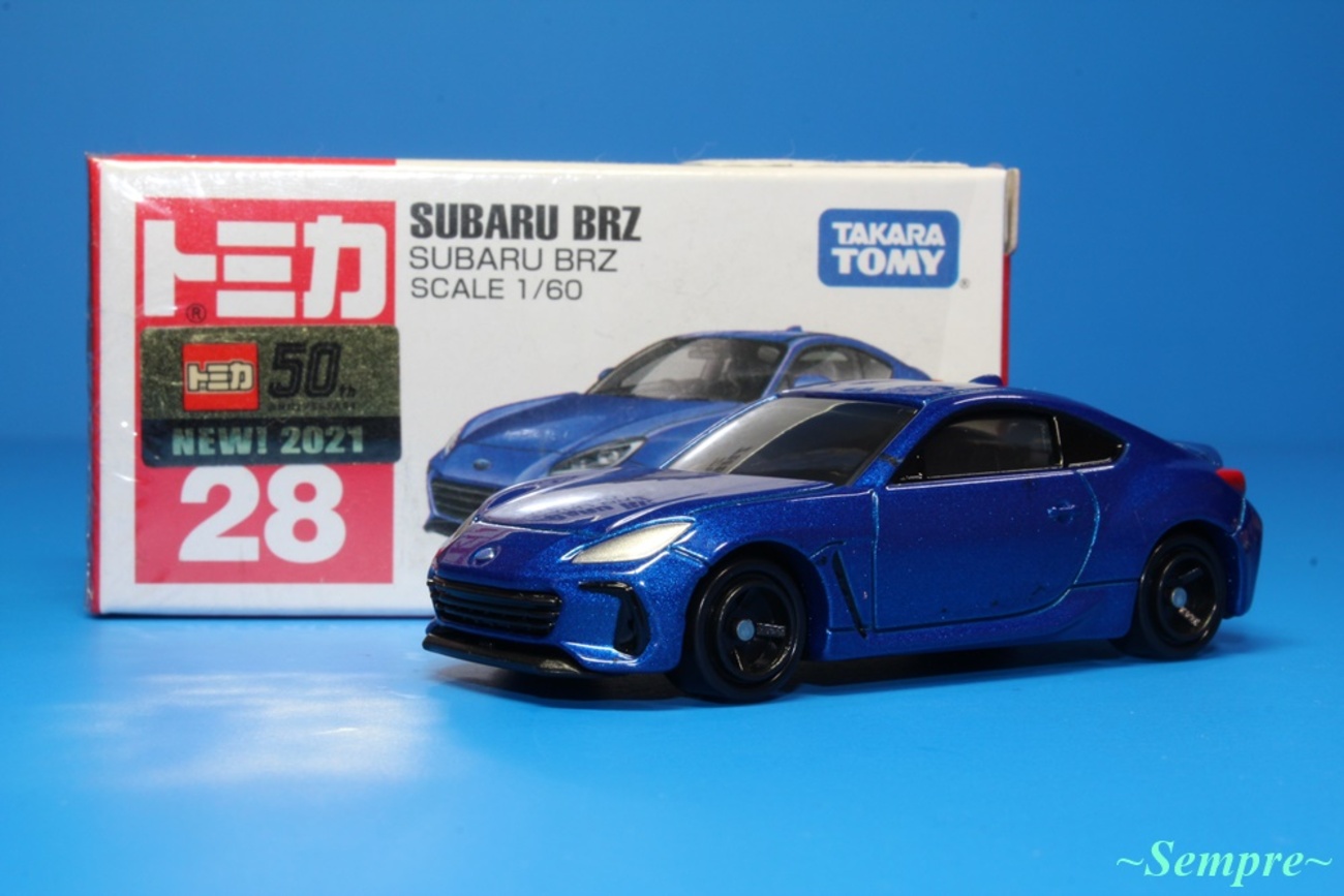 トミカ スバル BRZ (ZD8) No.28 1/60スケール - ～Sempre～