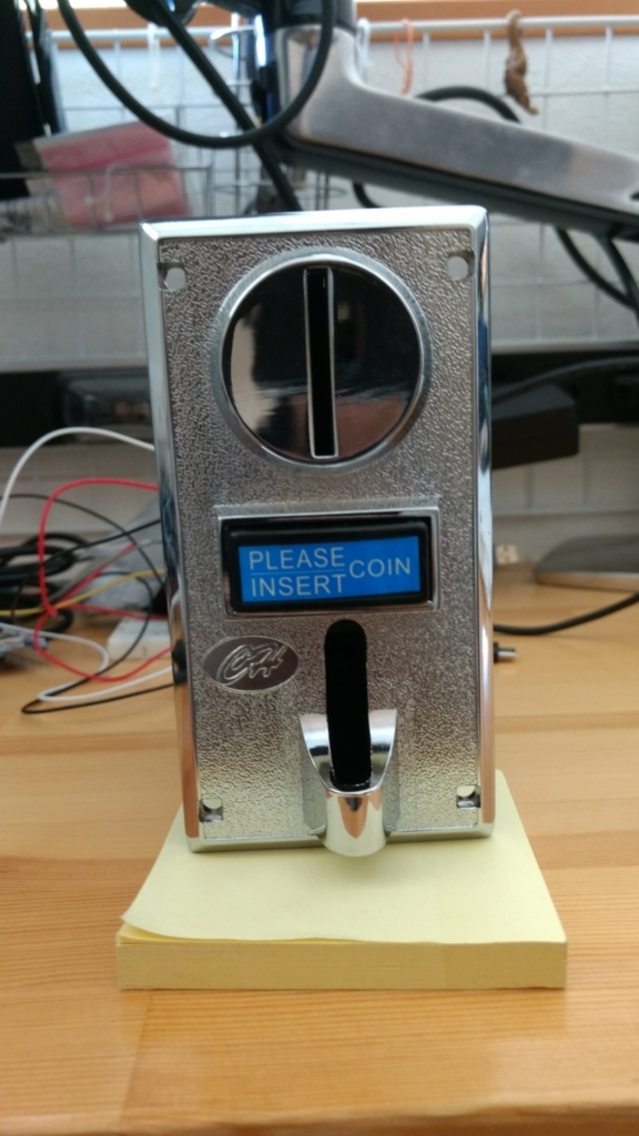 コインセレクターをRaspberryPIのnode.jsで扱う - mozikeru.com