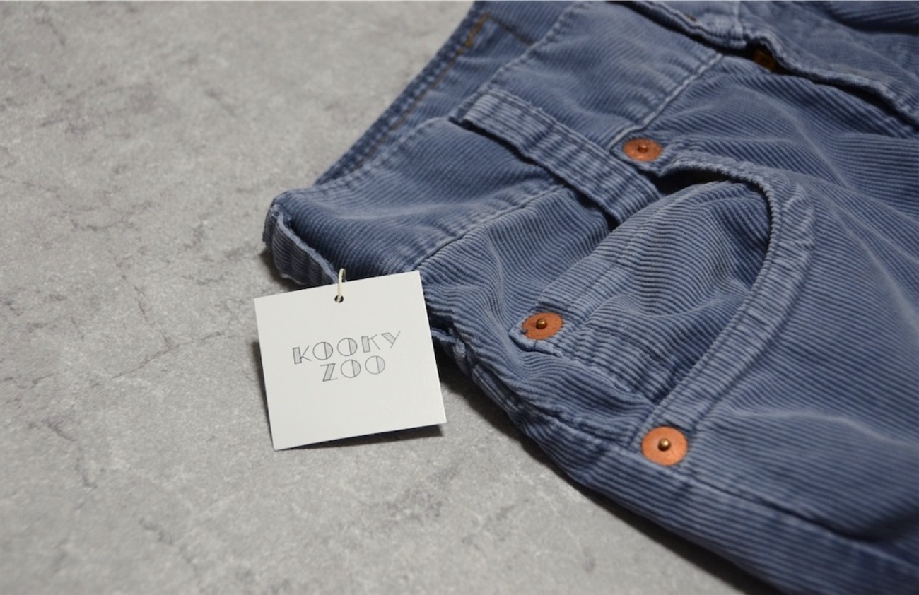 注目のドメスティックブランド？KOOKY ZOO CORDUROY PANTSをレビュー 