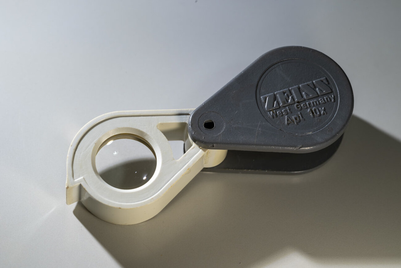 ドイツ製 Zeiss カールツァイス製 トリプレット宝石ルーペ D40