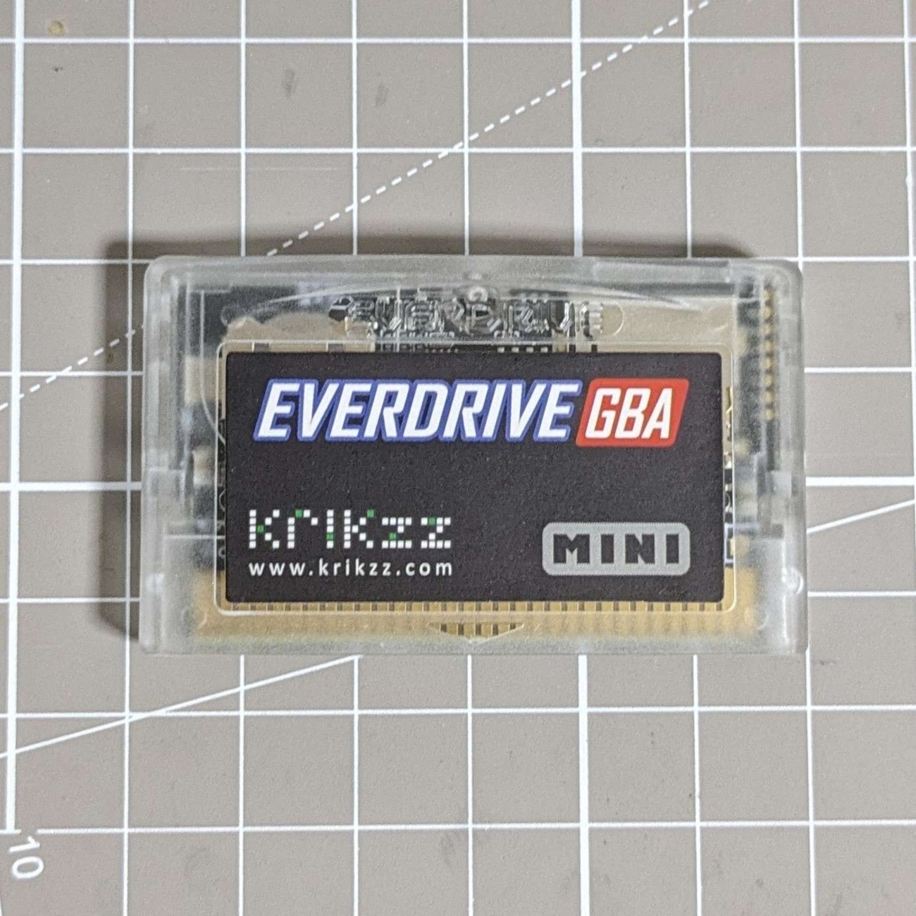 新品 EVERDRIVE なかれ GBA MINI X5 グレー