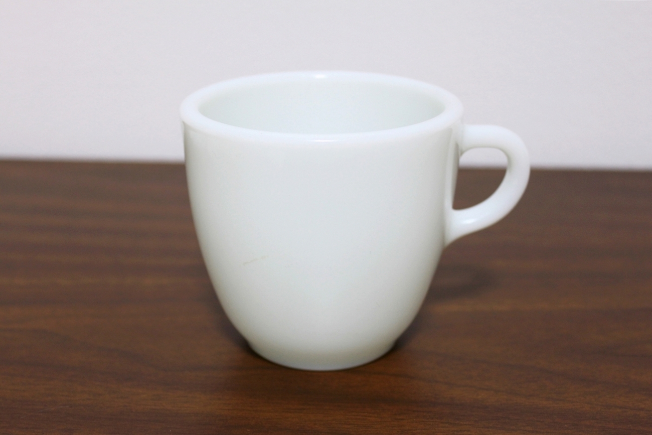 一生もののミリタリーの食器 | 50s US NAVY CORNING PYREX MUG CUP 