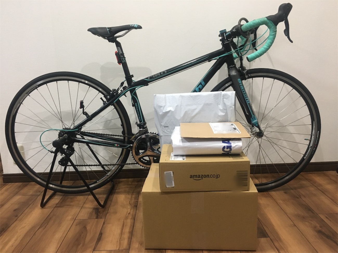 Bianchi CIELOのコンポをR3000シリーズへ変更する - ワンゲル部の記録 
