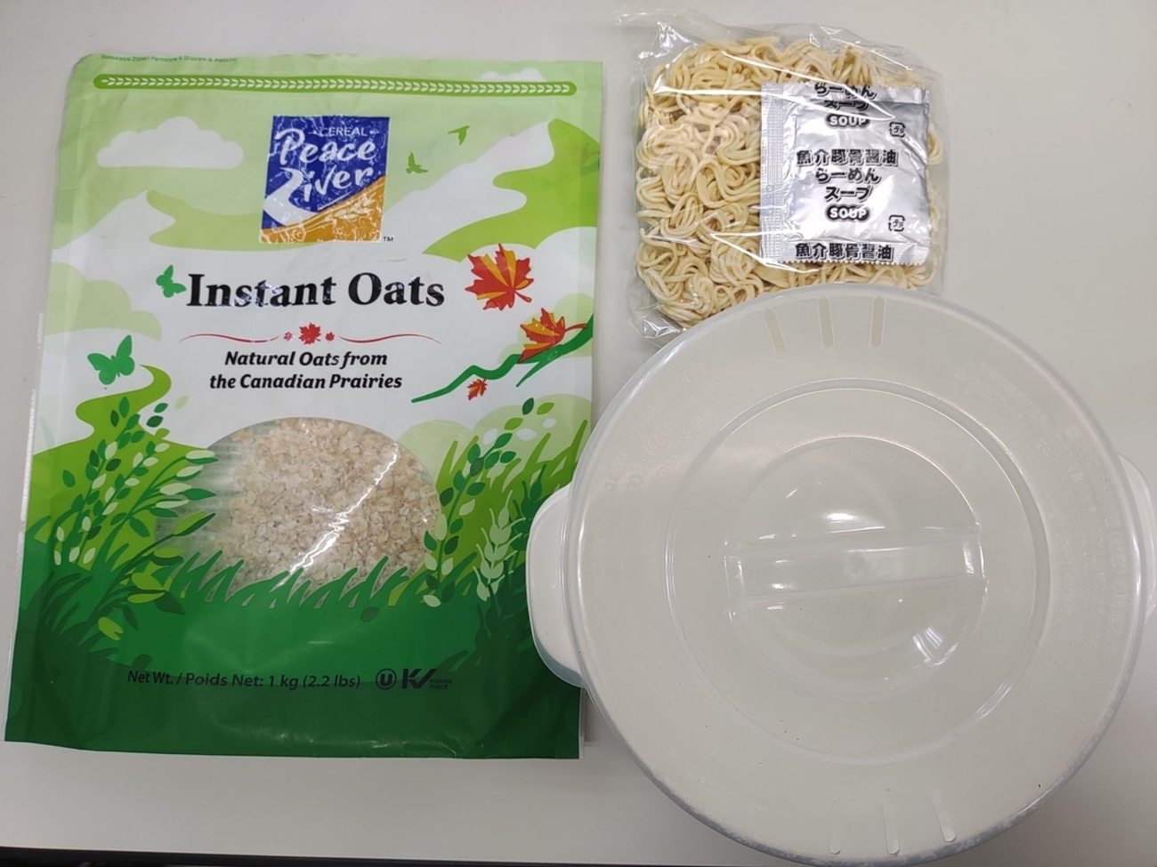 袋麺をインスタントオーツで増量すると良いことずくめ - 東雲製作所