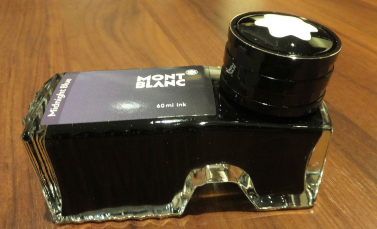 稀少】モンブラン オリンピック ヘリテージ 万年筆インク ブルー