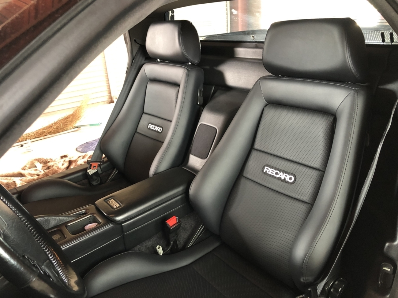 NSX 純正シート RECARO LX-Mに交換してみた。純正シートの革