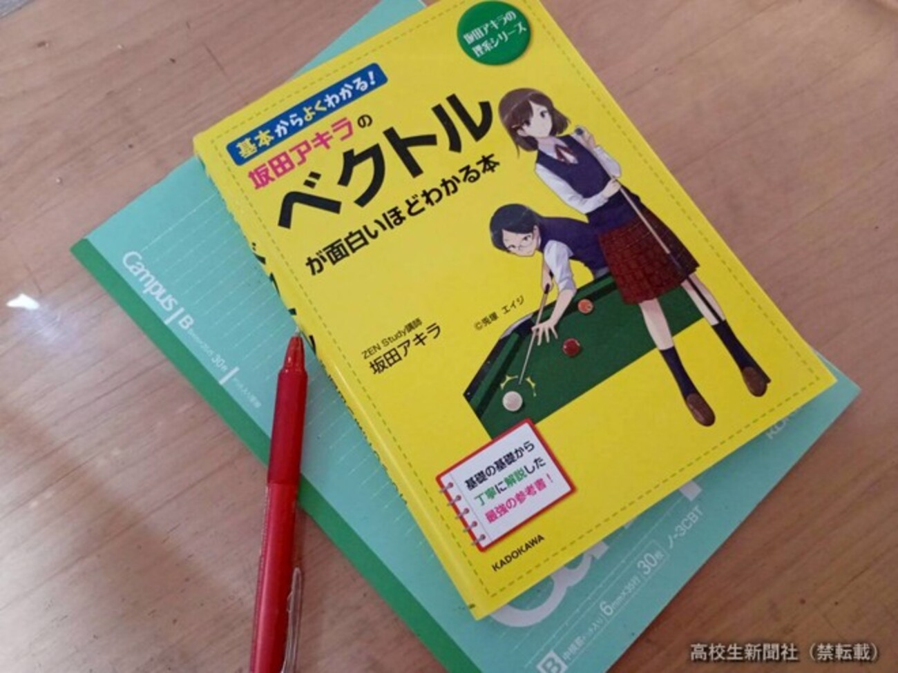 ベクトルが苦手な私を救った一冊の参考書「丁寧な解説で得意分野になっ 