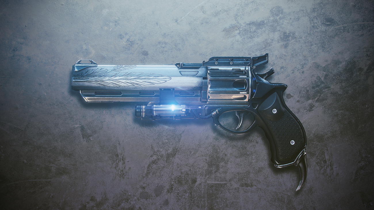 Destiny2 ホークムーン　フィギュア Destiny 2 Hawkmoon Exotic Hand Cannon Miniature Replica Bungie