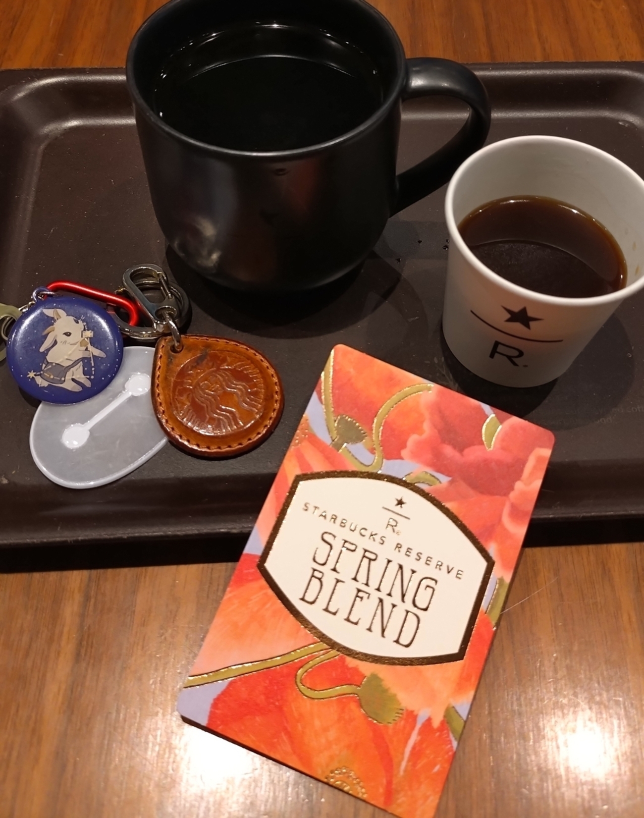スタバのスプリングブレンドリザーブ豆もあります！ - ひろとカフェと