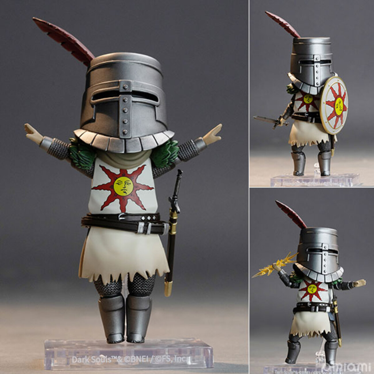 ダークソウル】『太陽の戦士 ソラール』Dark Souls デフォルメ可動 