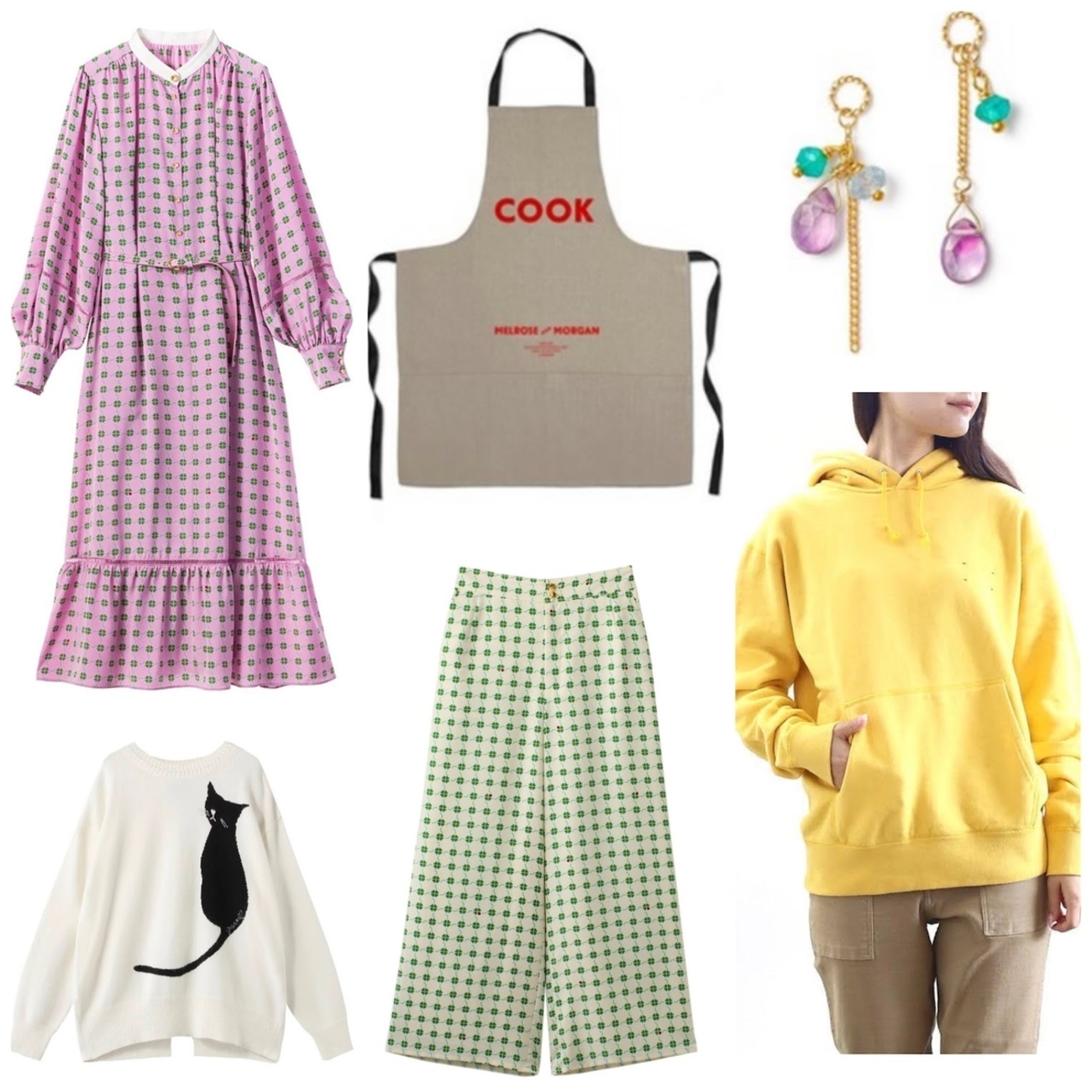 Melrose and Morgan リネンベージュエプロン Melrose and Morgan リネンベージュエプロン - メルカリ